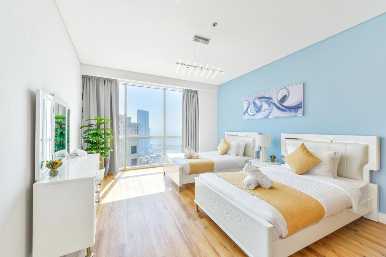 Luxury Jbr I Al Fattan Full Sea View I Free 5 Star Beach Resorts Access Dubaj Zewnętrze zdjęcie