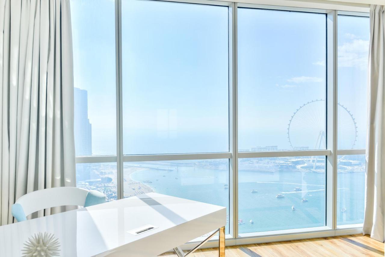 Luxury Jbr I Al Fattan Full Sea View I Free 5 Star Beach Resorts Access Dubaj Zewnętrze zdjęcie