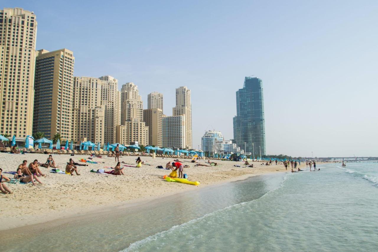 Luxury Jbr I Al Fattan Full Sea View I Free 5 Star Beach Resorts Access Dubaj Zewnętrze zdjęcie