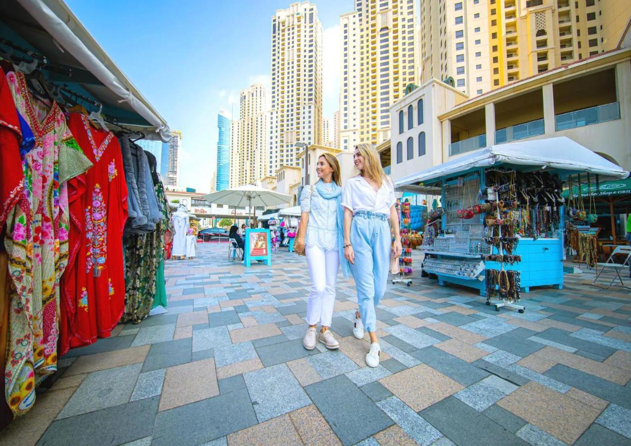 Luxury Jbr I Al Fattan Full Sea View I Free 5 Star Beach Resorts Access Dubaj Zewnętrze zdjęcie